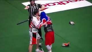 NLL Lacrosse fight - Greg DowningToronto Rock vs. Adam BomberryBuffalo Bandits