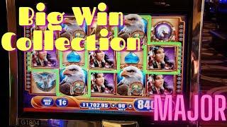 MAJOR Progressive & Big Wins WMS Great Eagle Returns Slot