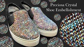 How To Embellish Shoes Using Preciosa Crystals