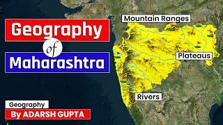 Geography of Maharashtra Through Maps  UPSC Mains GS1