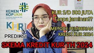 Prediksi Skema Pinjaman KUR 2024   KUR sd 500 juta tanpa jaminan?