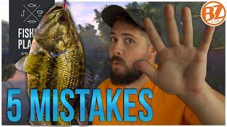 5 COMMON MISTAKES you may be making in Fishing Planet