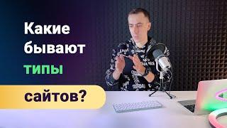 Какие бывают типы сайтов? Чем они отличаются и как определить тип сайта? Какие чаще заказывают?