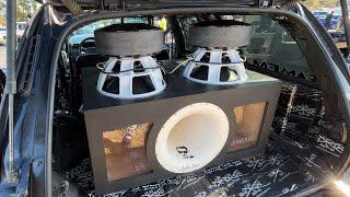 158 POUND SUBWOOFERS? BIGGEST SUBS I HAVE EVER HEARD