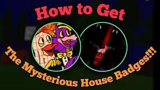 How to Get 2 New The Mysterious House Badges  Untitled The Walten Files Roleplay  Roblox