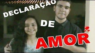 DECLARAÇÃO DE AMOR