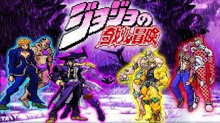 My FIRST Time Playing JoJos Bizarre Adventure MUGEN