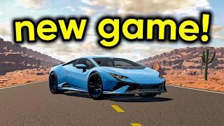 Playing a NEW Roblox CAR GAME