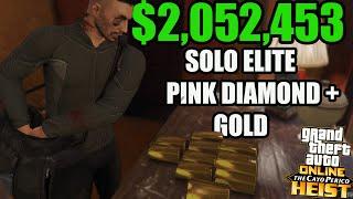 GTA Online Cayo Perico Heist- Pink Diamond & Gold SOLO Elite $2052453