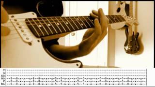 Sick Puppies - Youre Going Down guitar cover WITH TABS