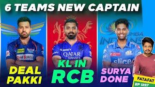 IPL 2025 - 6 New Captain  Retention Auction News Cricket Fatafat  EP 1297  MY Cricket Production