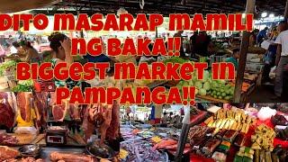 Pampang Public Market Adventure  Late na kami pero ang dami pa rin mabibili