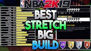 NBA 2K19 BEST STRETCH BIG BUILD Best Power Forward Build For Shooting Best Big Man Build