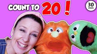 Count to 20 Song - Count 1-20 plus Counting Songs Number Songs Learning Songs for Toddlers Kids