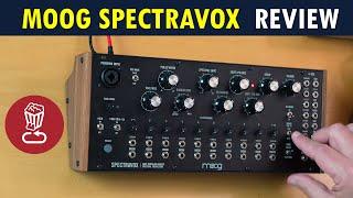 Moog Spectravox is in production  Review tutorial and 10 patch ideas