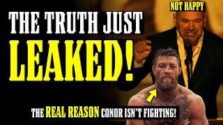 Conor McGregors UFC CONTRACT LEAKED by Jake Paul THIS is why he IS NOT Fighting