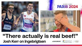 We dont like each other - Josh Kerr on Jakob Ingebrigtsen   #Paris2024 #Olympics