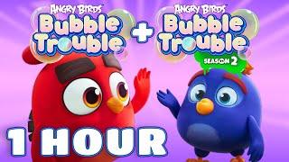 Angry Birds Bubble Trouble  Season 1 & 2 ALL Episodes Mashup ⭐