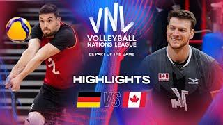  GER vs.  CAN - Highlights  Week 3  Mens VNL 2024