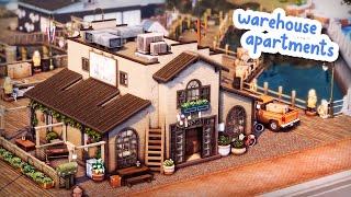 Warehouse Apartments ️  The Sims 4 Speed Build