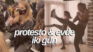 Protesto & Evde İki Gün  Spor Neler Yiyorum