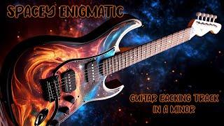 Spacey Enigmatic Guitar Backing Track in A Minor