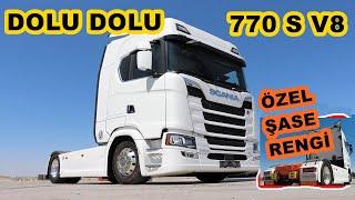 2023 MODEL DOLU DOLU SCANIA 770 S V8  TIR TANITIM İNCELEME