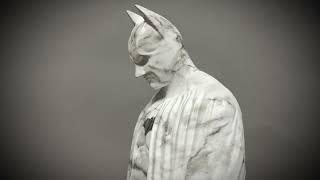 The Dark Knight Memorial Statue Marble Textured MC-021SP