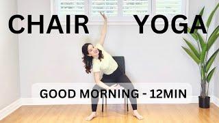 Chair morning yoga - Get loose and feel happy