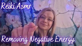 Reiki remove negative & disease energy. ASMR Rutilated quartz crystal healing