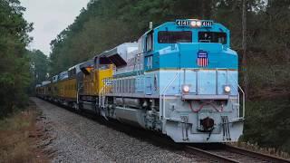 UP 4141 President George H. W. Bush Funeral Train