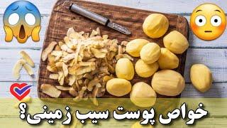 خواص پوست سیب زمینی؟؟ مگه پوست سیب زمینی خوردنیه؟ پر خواص ترین چیزز