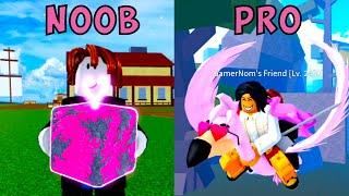 Noob to Pro New LOVE FRUIT REWORK in BloxFruits