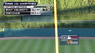 SEA@DET J.D. Martinez launches 467-foot home run