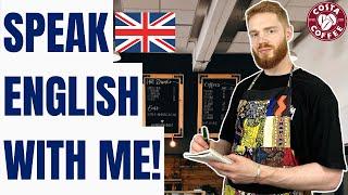 Everyday British English Conversations Cafe  British Accent Training