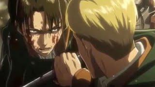 Levi tries to kill Erwin  Attack On Titan OVA 5