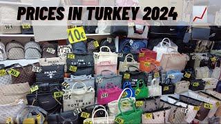  FAKE MARKET PRICES IN TURKEY 2024  ALANYA MARKET 2024 FULL TOUR PRICES FOR TOURIST TURKEY 2024