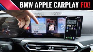 BMW Apple Carplay NOT Working? EASY FIX iDRIVE 8 - 2022+