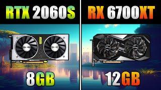 RTX 2060 SUPER Vs. RX 6700 XT - Teste em 12 Games - 1080p Ultra