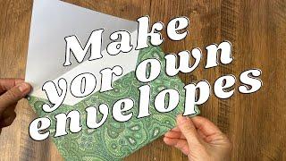 How To Make Cute Envelopes In Under Five Minutes