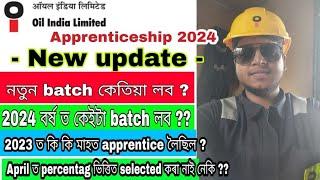 Oil india limited apprenticeship 2024 latest update  May month  ITI and polytechnic