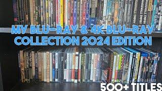 Over 500+ Titles My Blu-ray & 4K Blu-ray Collection 2024 Edition