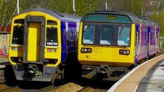 Northern Trains At Todmorden - West Yorkshire  Tuesday 2nd April 2019