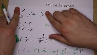 double integral - التكامل الثنائي 2