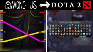 КАК Я СДЕЛАЛ СВОЮ КАСТОМКУ? AMONG US В DOTA 2