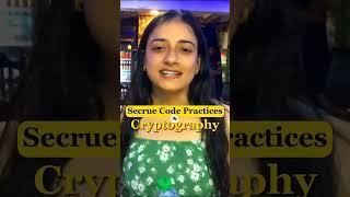 ‍Secure Code in Cryptography hacker vlog live cyber security  #cybersecurity