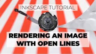 How to Render an Image with Open Lines in Inkscape