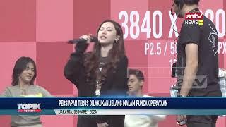 Happy Asmara Lakukan Gladi Bersih Jelang HUT ANTV Ke-31 Indonesia Keren