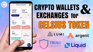 Celsius Network supported Wallets Exchange for $CEL token Deposits or Withdrawals  Tutorial