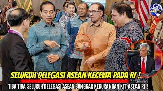 Seluruh Delegasi ASEAN kecewa Pada RI   delegasi ASEAN bongkar Kekurangan KTT Asean INDONESIA 